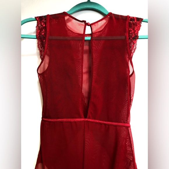 Red Bodysuit - Picture 6 of 6